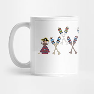 Pete the part-time pirate - oars Mug